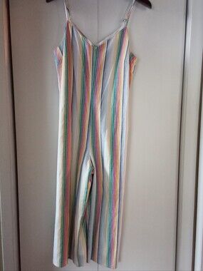 Wide Leg Cropped Jumpsuit